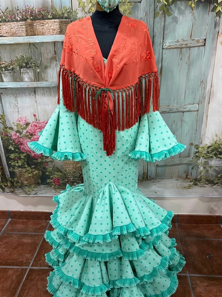 Traje de Flamenca -CLOE-